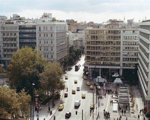 Our editorial office building location in Athens Greece